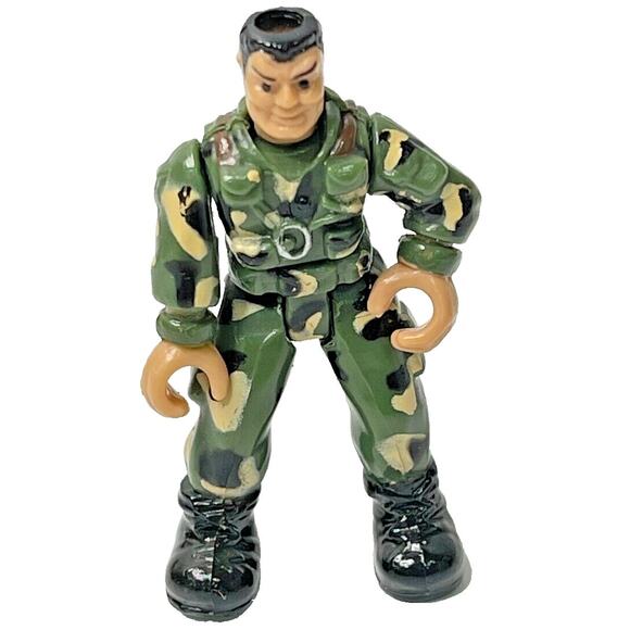 Chap Mei Military Soldiers Tactical Force 4 Men Figures w/ 3 Weapons Set - Picture 4 of 13